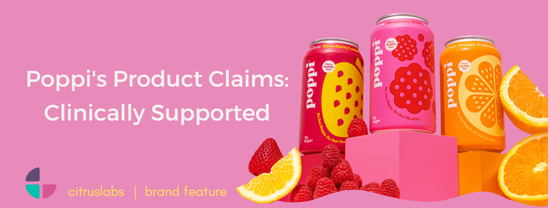 Featured image for Poppi's Product Claims: Clinically Supported