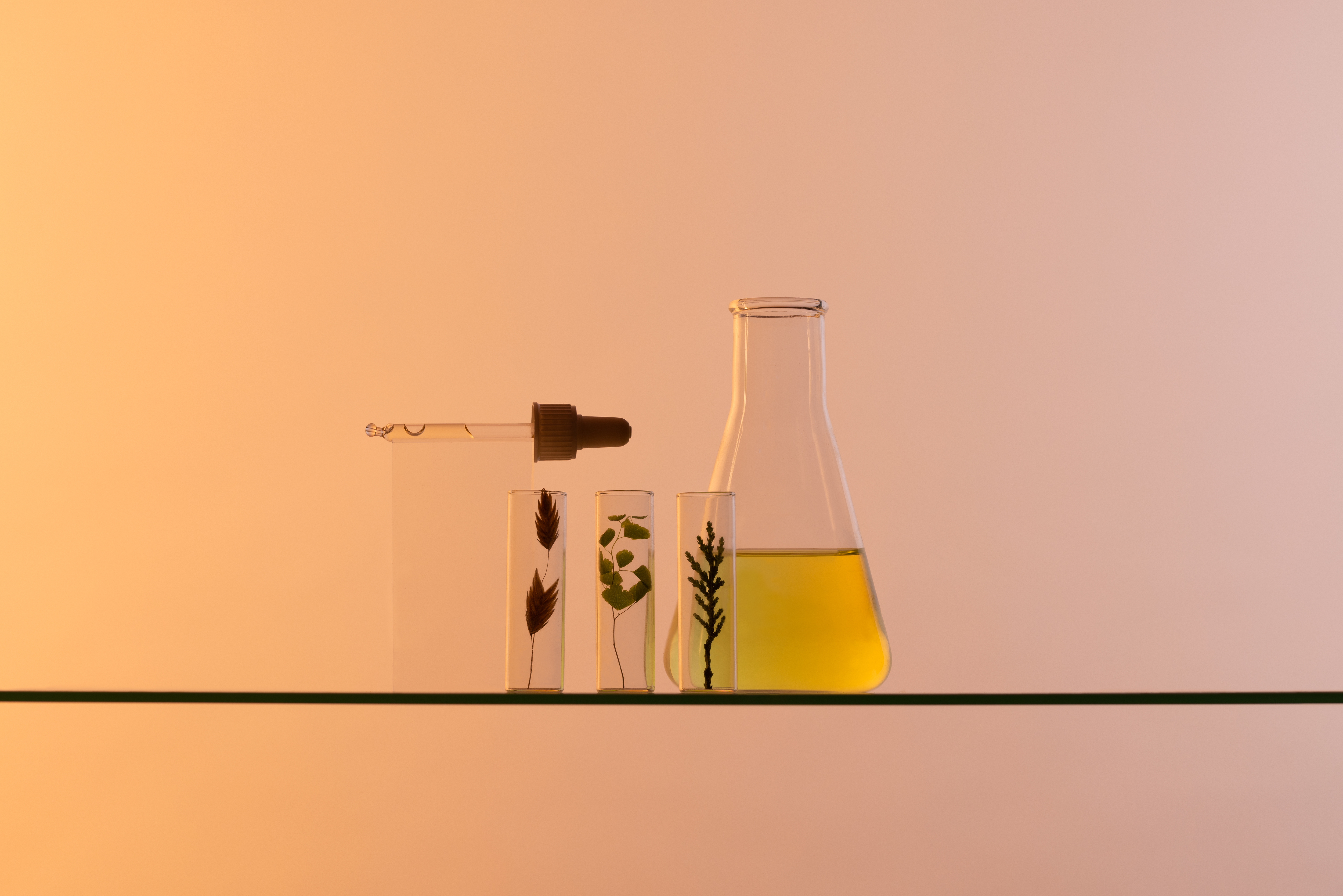 Cosmetic beakers and lab equipment